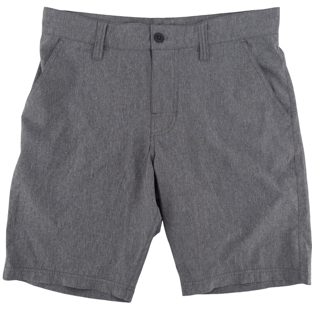 prAna Mens 30 Merrit Shorts Gray Stretch Hybrid Outdoor Hiking Gorpcore Hiking